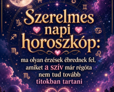 Szerelmes napi horoszkóp: ma olyan érzések ébrednek fel, amiket a szív már régóta nem tud tovább titokban tartani