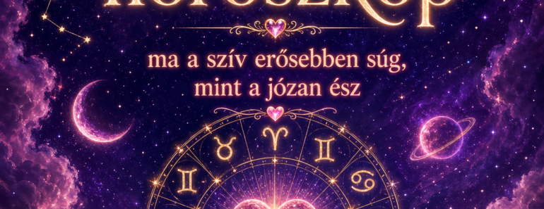 Szerelmes napi horoszkóp: ma a szívek olyan jelet kapnak, amit már nem lehet tovább félremagyarázni