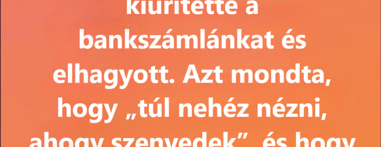 Betegség és fordulat, ahogy rátaláltam a saját erőmre