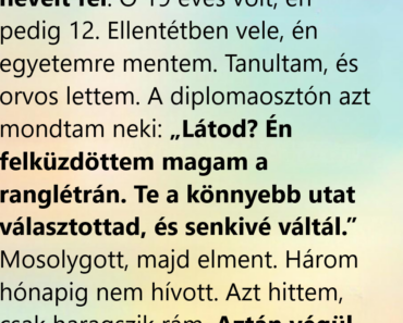 Sokáig lebecsültem a nővéremet, aztán kiderült az igazság