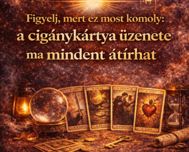Figyelj, mert ez most komoly: a cigánykártya üzenete ma mindent átírhat