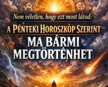 Nem véletlen, hogy ezt most látod: a pénteki horoszkóp szerint ma bármi megtörténhet