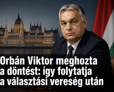 Orbán Viktor meghozta a döntést: így folytatja a választási vereség után
