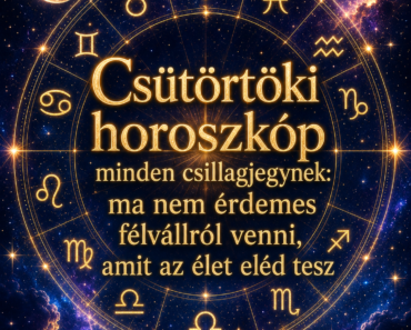 Csütörtöki horoszkóp minden csillagjegynek: ma nem érdemes félvállról venni, amit az élet eléd tesz