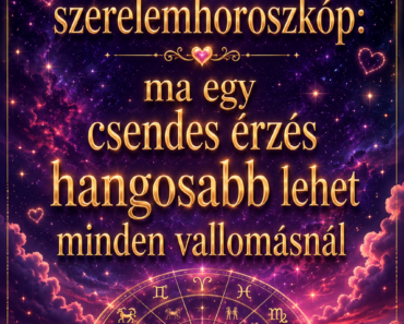 Szombati szerelemhoroszkóp: ma egy csendes érzés hangosabb lehet minden vallomásnál Szombati szerelemhoroszkóp: ma egy csendes érzés hangosabb lehet minden vallomásnál