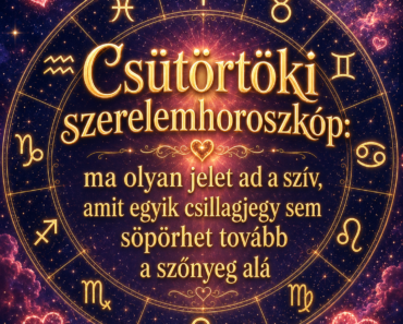Csütörtöki szerelemhoroszkóp: ma olyan jelet ad a szív, amit egyik csillagjegy sem söpörhet tovább a szőnyeg alá