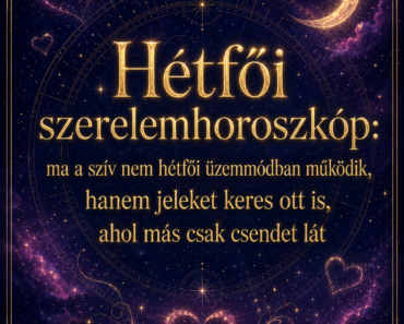 Hétfői szerelemhoroszkóp: ma a szív nem hétfői üzemmódban működik, hanem jeleket keres ott is, ahol más csak csendet lát