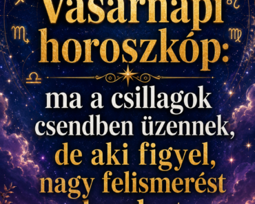 Vasárnapi horoszkóp: ma a csillagok csendben üzennek, de aki figyel, nagy felismerést kaphat