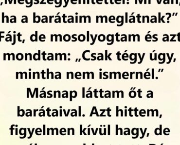 Mindent odaadtam neki, ő mégis megalázott mindenki előtt