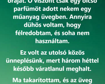 Azt hittem, a szerény évfordulós ajándéka semmit sem jelent, aztán kiderült, mi volt mögötte Azt hittem, a szerény évfordulós ajándéka semmit sem jelent, aztán kiderült, mi volt mögötte