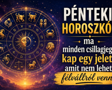 Pénteki horoszkóp: ma minden csillagjegy kap egy jelet, amit nem lehet félvállról venni Pénteki horoszkóp: ma minden csillagjegy kap egy jelet, amit nem lehet félvállról venni