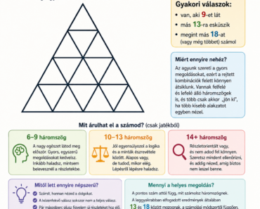 Hány háromszöget látsz? A válaszod sokat elárul rólad