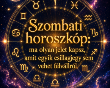 Szombati horoszkóp: ma olyan jelet kapsz, amit egyik csillagjegy sem vehet félvállról