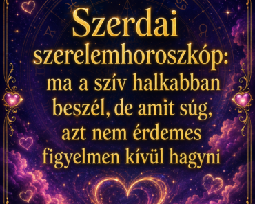 Szerdai szerelemhoroszkóp: ma a szív halkabban beszél, de amit súg, azt nem érdemes figyelmen kívül hagyni