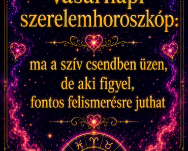 Vasárnapi szerelemhoroszkóp: ma a szív csendben üzen, de aki figyel, fontos felismerésre juthat