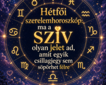 Hétfői szerelemhoroszkóp: ma a szív olyan jelet ad, amit egyik csillagjegy sem söpörhet félre Hétfői szerelemhoroszkóp: ma a szív olyan jelet ad, amit egyik csillagjegy sem söpörhet félre