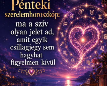 Pénteki szerelemhoroszkóp: ma a szív olyan jelet ad, amit egyik csillagjegy sem hagyhat figyelmen kívül