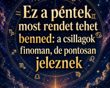 Ez a péntek most rendet tehet benned: a csillagok finoman, de pontosan jeleznek