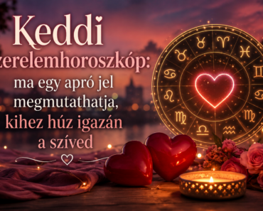 Keddi szerelemhoroszkóp: ma egy apró jel megmutathatja, kihez húz igazán a szíved