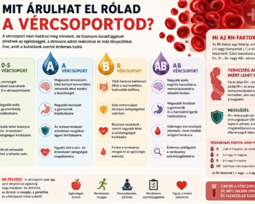 Mit árul el rólad a vércsoportod?
