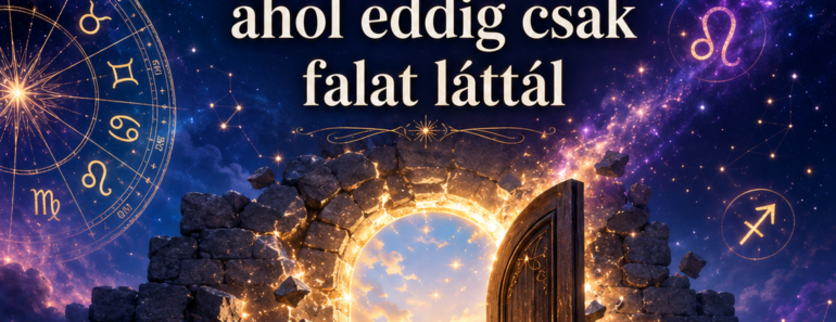 Szombati szerencsehoroszkóp: ma ott nyílhat ajtó, ahol eddig csak falat láttál