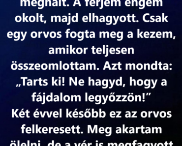 Az orvos, aki megfogta a kezem, történet veszteségről, gyógyulásról és reményről