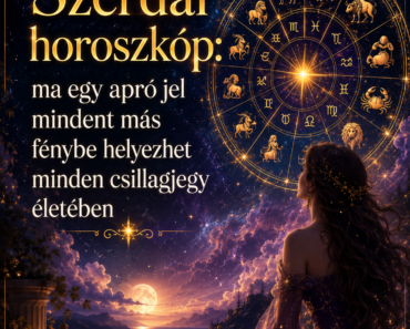 Szerdai horoszkóp: ma egy apró jel mindent más fénybe helyezhet minden csillagjegy életében