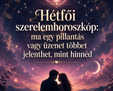 HĂ©tfĆi szerelemhoroszkĂłp: ma egy pillantĂĄs vagy ĂŒzenet többet jelenthet, mint hinnĂ©d HĂ©tfĆi szerelemhoroszkĂłp: ma egy pillantĂĄs vagy ĂŒzenet többet jelenthet, mint hinnĂ©d