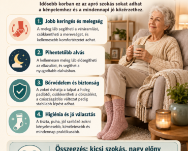 Miért érdemes az időseknek otthon is zoknit viselni Miért érdemes az időseknek otthon is zoknit viselni