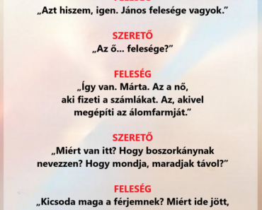 Egy váratlan kopogás, és egy igazság, amire egyik nő sem számított