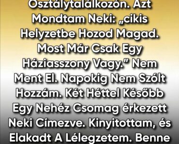 Alábecsültem a feleségemet, míg egy ajtónk elé tett doboz meg nem tanított valamire.